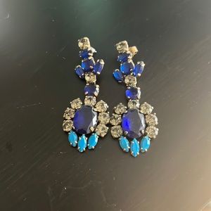 J. Crew jewel earrings
